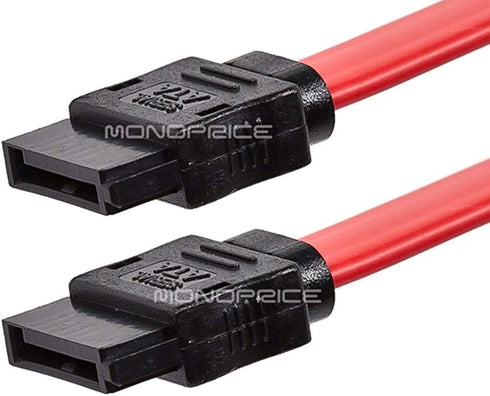 Monoprice Data Cable - 1.5 Feet | SATA Serial ATA Cable...