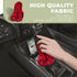 Car Shift Gear Cover, Fashionable Hoodie Auto Gear Shift Knob Protector, Soft & Comfortable Sweater Shirt Shifter Stick Protector Decoration, Univ...