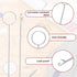 4PCS Loop Turner Tool for Sewing Tool & Silicone Beads, Knot-Grippers-Tool & Drawstring Threader Tool, Crochet Sewing Concepts& Tongue Crochet Too...