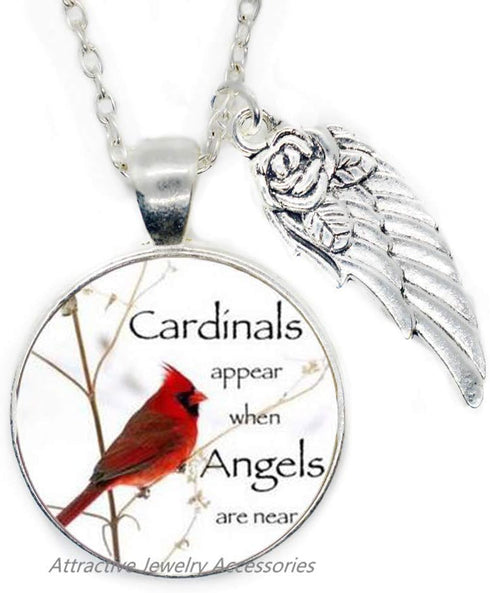 Wklo0avmg Red Cardinal Bird Jewelry, Cardinal Pendant Necklace, Christmas Cardinal, Red Cardinal Bird,QK0O97...