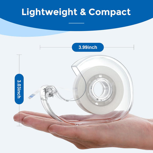 Transparent Tape with Dispenser and Refills,Clear Tape for Home,School and Office Supplies,0.7x1000 Inch, 8 Pack...