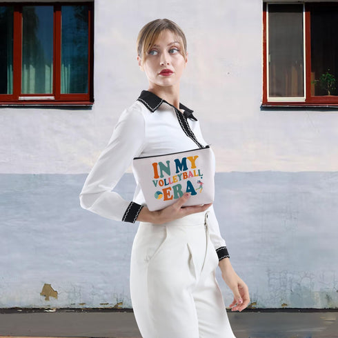 Volleyball Makeup Bag Volleyball Team Gift Sports Team Gift Volleyball Coach Player Gift Volleyball Cosmetic Bag Volleyball Mom Gifts (VOLLEYBALL ...