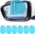 Car Rearview Mirror Film, 5.9"x3.9"HD Nano Waterproof Rainproof Transparent Protective Sticker, Universal Car Windows, Rearview Mirrors, Protectiv...