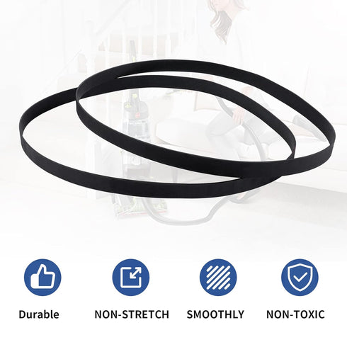 KEEPOW Part #440005536 Replacement Belts Fit for Hoover FH51000 FH51001 FH51002 Dual Power Max Carpet Cleaner (4 Pack?...
