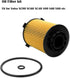 2Pcs Oil Filters Fit for Volvo XC90 C60 S90 2015-2020 Replace 31372212, 32140029...