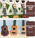 STOBOK Kids Guitar Musical Toy,Mini Classical Ukulele Guitar Musical Educational Toy Guitar Instrument Toy for Children Toddler Beginner School...