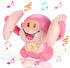 Universal Baby Toys for 0-36 Month Crawling Monkey Toys Tummy Time Toy, Interactive Dancing Walking Toy with Light & Music, Infant Toys 0-3, 6-12 ...