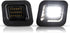 D-Lumina LED License Plate Lights Assembly Smoke Lens Compatible with 2003-2018 Dodge Ram 1500 2500 3500 Pickup Truck, 6000K Diamond White 2-Piece...