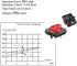 Kailh Choc Low Profile Red Mechanical Keyboard Switches,1350 Chocolate Linear 5-Pin 50gf RGB SMD Gaming Switch (Red 45Pcs)...