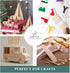 Balsa Wood Sheets 1/8" Inch Thick 12" x 4" Unfinished Wooden Board by Craftiff (5 Pack)...