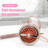 Portable Neck Fan, Mini Handheld Fan Personl Fan Neck with 3 Wind Speed Adjustable, USB Rechargeable Fan Cooling Necklace Fan for Kids Girls Boys ...