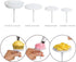 12 PCS Cake Decorating Supplies, Woohome 8 PCS 2 Style Cake Flower Nail, 2 PCS Flower Lifters and 1 PCS Wood Flower Nails Holder, 1 PCS Cake Icing...