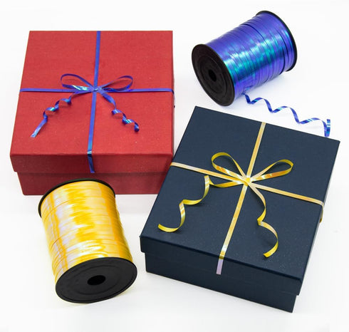 Blue Gradient Curling Ribbon, 1/5" Wide x 500 Yards Christmas Curling Ribbons for Gift Wrapping, Party Decoration, Balloon String, Crafting, Ballo...
