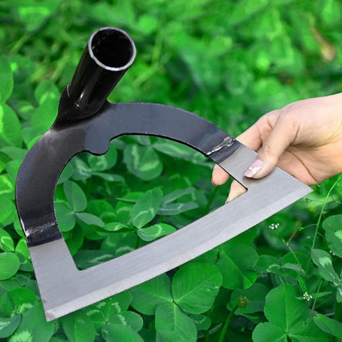 GANAZONO Scythe Tool Hoe Tool Agricultural Hoes Weeding Rake Heavy Duty Garden Cultivator Field Cotton Hoe Tool (Hoe) Hand Tools...