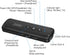 Bluetooth 5.0 Transmitter 3 in 1,Bluetooth Receiver,Wireless Adapter, Bluetooth Audio Adapter with 3.5mm AUX Stereo Output for TV, PC, car, Headse...