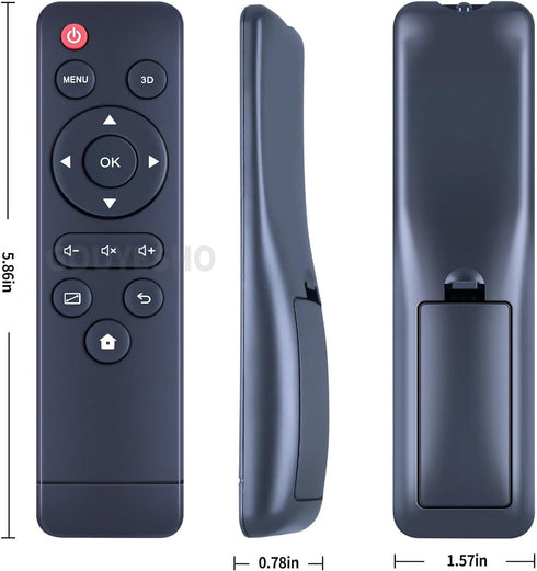 PZL New STV383E Replacement Remote Control for Vankyo Pocket Burger 101 LED LCD Mini Projector......
