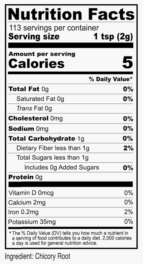 Anthony's Instant Chicory Root, 8 oz, Gluten Free, Caffeine Free, Non GMO, Coffee Alternative...