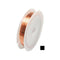 21 Gauge, 99.9% Pure Copper Wire (Square) Half Hard CDA #110 Made in USA - 25FT by CRAFT WIRE...