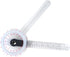 GemRed 12" Digital Goniometer 360 Degree Physical Therapy Plastic Protractor for Joint Range of Motion ROM Measurement...