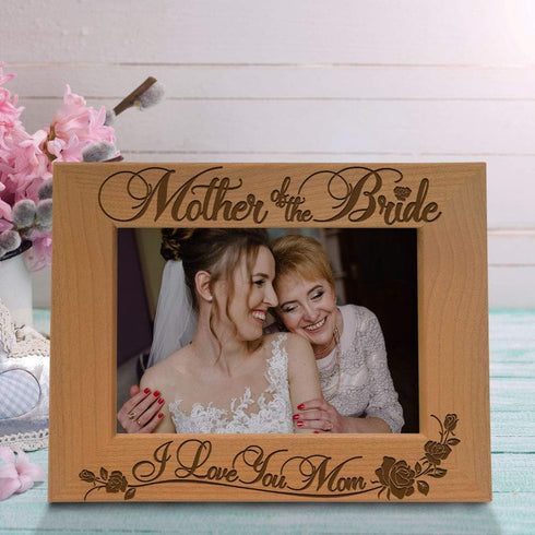 KATE POSH - Mother of The Bride Picture Frame (5x7 Horizontal)...