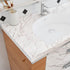 Decotalk Marble Contact Paper Peel and Stick Countertops Contact Paper White Marble Wallpaper for Countertops Waterproof Matte Marble Counter Top ...