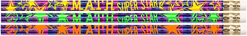 Express Pencils D2500 Math Super Star - 36 Qty Package - Mathematics Pencils...
