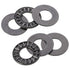 with Washers 10pcs Alloy Steel Durable AXK0819 AXK1226 Thrust Bearing Corrosion Resistance Silver Industrial Bearing Robotics(AXK1226 12x26x4mm)...