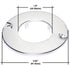 Floor and Ceiling Plate Split Flange, Fits 1-1/2 Inch IPS Galvanized Pipe or 2 Inch Copper Pipe, Chrome Finish (Pack of 6)...