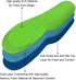 Dr. Foot's Plantar Fasciitis Insoles - Arch Support Shoe Inserts for Flat Feet, Foot & Heel Pain and Over-Pronation, Diabetic Anti-Sweat Foam for ...