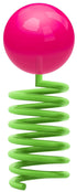 Spring Pop Finger Sucker Kids Candy on a Spring - Assorted Fun Flavors 24 Count (12 Individually Wrapped Pack of 2) Kosher Fun Lollipops Suckers...