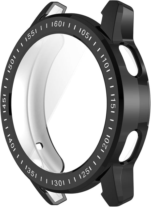 Compatible with Xiaomi Watch S3 TPU Protective Case Cover, Smartwatch Protective Case Cover Shell Soft and Durable Watch Accessories(Black)...