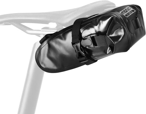 MOSISO Bike Saddle Bag, Waterproof Bike Seat Bag Bicycle Tool Cycling Accessories Storage Bags, 2L Portable Bike Pouch Bicycle Pack Bag Under Seat...