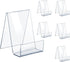 6 Pack Display Stand with Ledge, Acrylic Book Display Stand Tablet Holder Easel Holder for Displaying Pictures, Books, Albums, Music Sheets, Noteb...