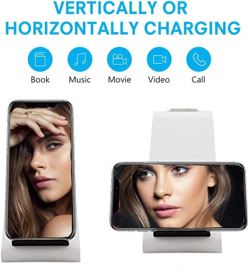 Wireless Charger, 3 in 1 Wireless Fast Qi Charger Stand for iPhone 13/13 Pro/13 Pro Max/12/12pro Max/11/X/8,Apple Watch Series,Wireless Earbuds 2/...