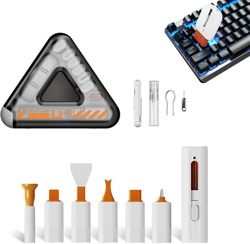 20-in-1Multi-purpose Cleaning Kit for Headphones,Mobile Fhones,Tablets,Charging Ports,Camera Lens Repair Cleaning Tool Kit,Headphones,Laptops,Mech...