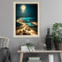 KEUASDV Diamond Painting Kits for Adults, Seaside Moon 5D DIY Diamond Art Kits Full Drill Diamond Dots for Gift Wall Decor and Relaxation Gem Arts...