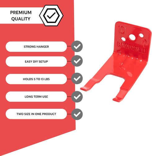 4 Pack Universal Fire Extinguisher Bracket, Fire Extinguisher Mounts & Brackets is Modified to Fit a Wide Range of Extinguishers from 5 to 13 lbs,...