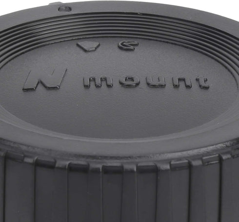 214 8Pcs Hard Plastic Camera Lens Back Cap for Nikon F Mount Camera Lens,Black...