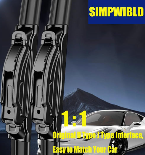 SIMPWIBLD 3 wipers Replacement for 2007-2012 Hyundai Santa Fe/2013-2016 Mazda CX-5/2001-2007 Toyota Corolla Windshield Wiper Blades Original Equip...