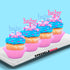 Pink and Blue Gender Reveal Cake Pop Cookie Cupcake Cakes Semi-Sweet Edible Confetti Decorations Sprinkles Desert Jimmies Toppers 6oz...