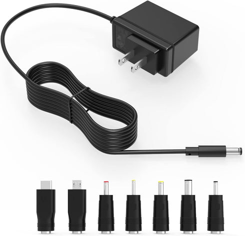 DC 5V 2A Power Cord Supply 10W AC/DC Charger Fit for Bluetooth Speaker, Baby Monitor, Graco Swing, Tablet, Camera and More DC 5v Devices Adapter M...