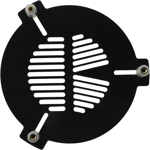 Astromania Bahtinov Mask Focusing Mask for Telescopes - FM60mm for a Tube Outer Diameter (OD) from 65mm-100mm - can be Mounted with The Brass Scre...