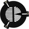Astromania Bahtinov Mask Focusing Mask for Telescopes - FM60mm for a Tube Outer Diameter (OD) from 65mm-100mm - can be Mounted with The Brass Scre...