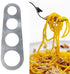 Stainless Steel Spaghetti Measurer Measuring Tool 4 Hole Measure Portion Control Cooking Pasta Ruler...