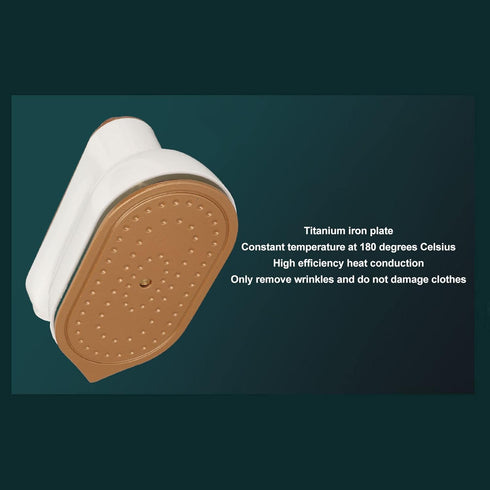 Mini Travel Ironing Machine, 180°Rotatable Handheld Garment Steamer for Clothes, Steam Iron Garment Steamer, Folding Handle Thermostat for Clothes...