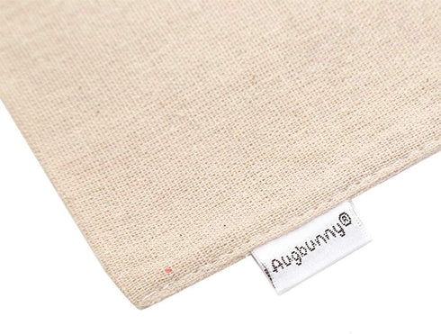 Cotton/Linen Blend 11- by 15-inch Muslin Produce Bags with Drawstring, 6-Pack...