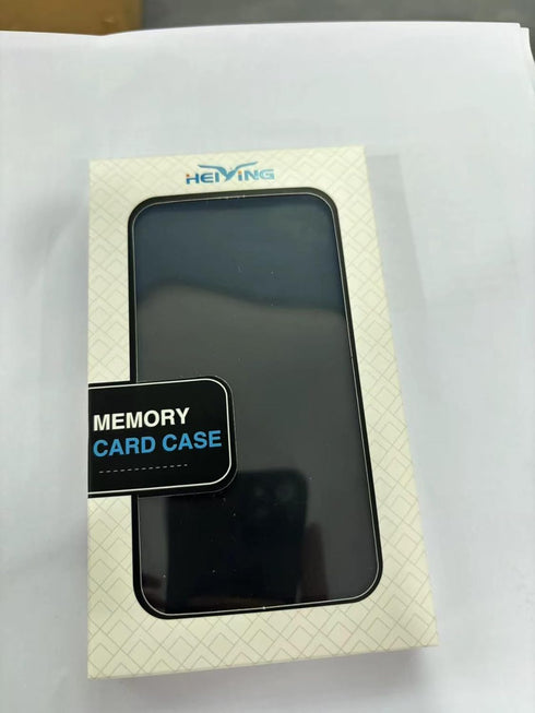 HEIYING Memory Card Case for SD Card and TF Card, Portable SD Card Holder SD SDHC SDXC TF Card Storage with 20 SD Card Slots & 20 Micro SD Card Sl...