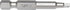 Mayhew Tools 19606-4 Square Recess Power Bit, NO. 1 x 2", 4-Pack...