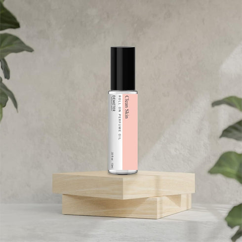 DEMETER Clean Skin Roll On Perfume Oil, 0.33 Oz, Long-Lasting...