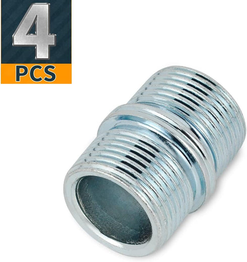 1 Inch / 25.4mm Metal Rack Connector - 4 PCS Shelving Threaded Pole Connectors for Extending Wire Rack Shelving...